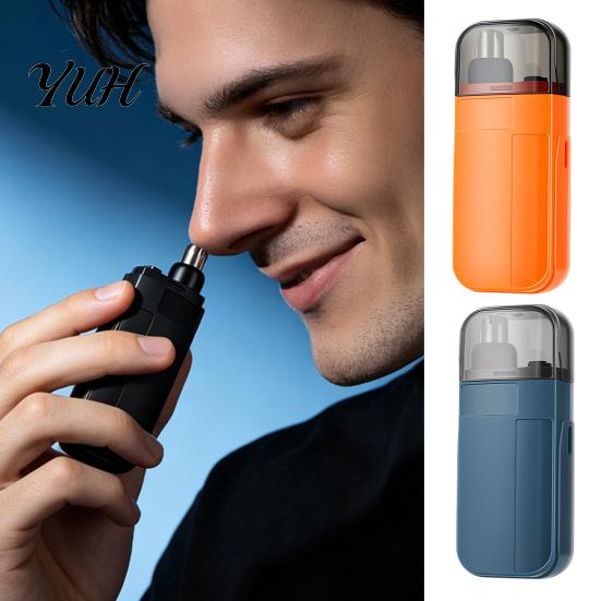 Rechargeable Facial Grooming Tool Nose Hair Trimmer for Men, Electric Trimmers with USB Charging Precision Device, Portable Nasal Removal Travel
