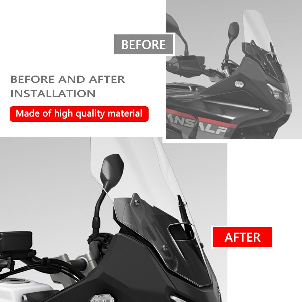 For Honda XL 750 Transalp 2025 2026 Motorcycle Touring Sport WindScreen Windshield Visor Deflector Fairing Cover XL750 transalp