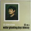LP Пластинка ВАЛЬТЕР ГИЗЕКИНГ - Клод Дебюсси Пятнадцать фортепианных пьес EAC60122 ANGEL - Япония Оби Классика Б/У