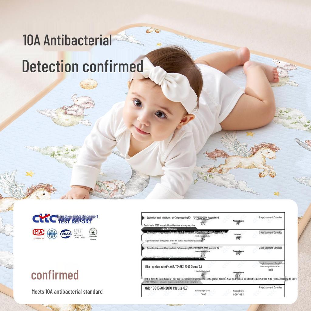 Large Waterproof Washable Cotton Baby Bed Pad - Mother & Child Grade Summer Diaper Sheet