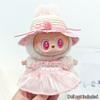 For 17cm Labubu Doll Clothes Fashion Clothes Hoodies Doll Clothes Color Match Hoodies Dolls Accessories Cute Decoration Little Cloths