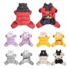 Pet cotton clothes are warm in winter, thickened four-legged cotton-padded clothes, graphene windproof dog clothes can be towed, waterproof teddy