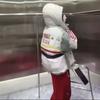 Зимние модные брендовые мужские и женские пуховики свободного кроя с пэчворком, полосатые, джинсовые, молодежные, с воротником-стойкой, универсальные, парные, толстое пальто