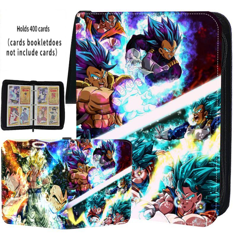 Anime 400 900 Pcs Goku Freeza Card Book Pu Super Large Capacity Card Binder Display Game Collection Card Kids Gift