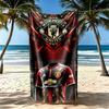 Manchester Beach Towel High Absorbency Quickdry Comfortable Lightweight Suitable For Swimming Gym Camping Yoga Vacation