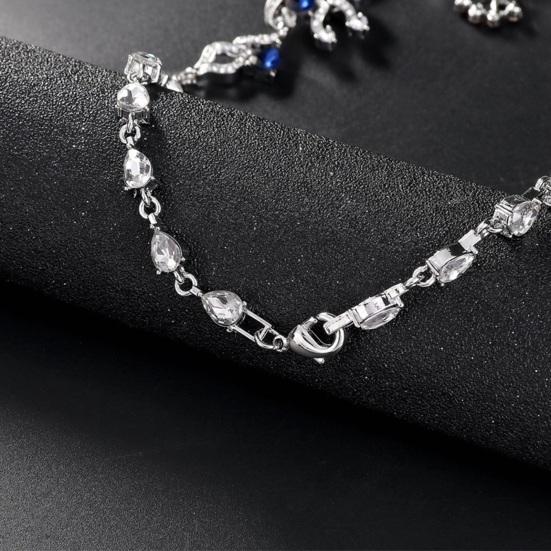 Элегантное зеленое ожерелье со стразами, комплект серег в форме павлина, свадебное ожерелье, висячие серьги, комплект, подарок