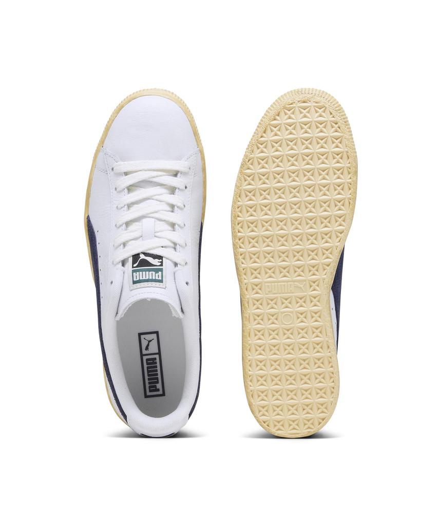 Puma Clyde Vintage - Белый:Темно-синий / 394687-01