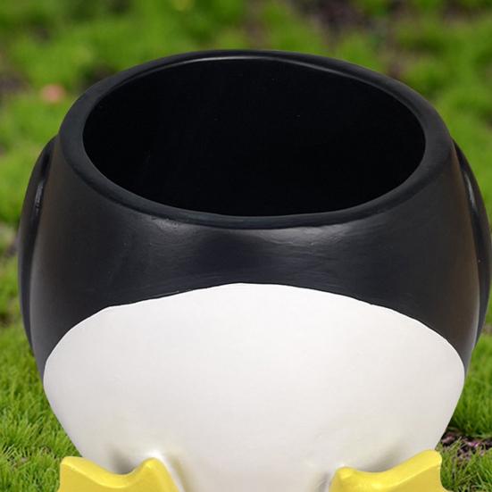 Животное Цветочный Горшок Смола Пингвин Утка Суккулент Кашпо Настольный Декор Цветочный Горшок