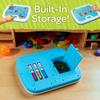 Crayola 12 цветов светящаяся доска для рисования красочная игрушка 811482 подлинный продукт один размер