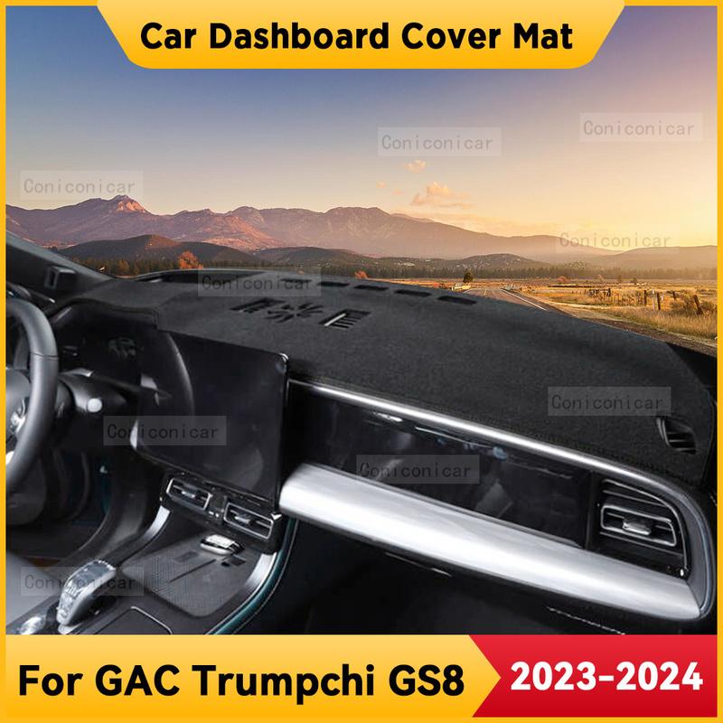 For GAC Trumpchi GS8 2024 Car Dashboard Cover Mat Non-slip Sun Shade Cushion Protective DashMat Pad Interior Accessories