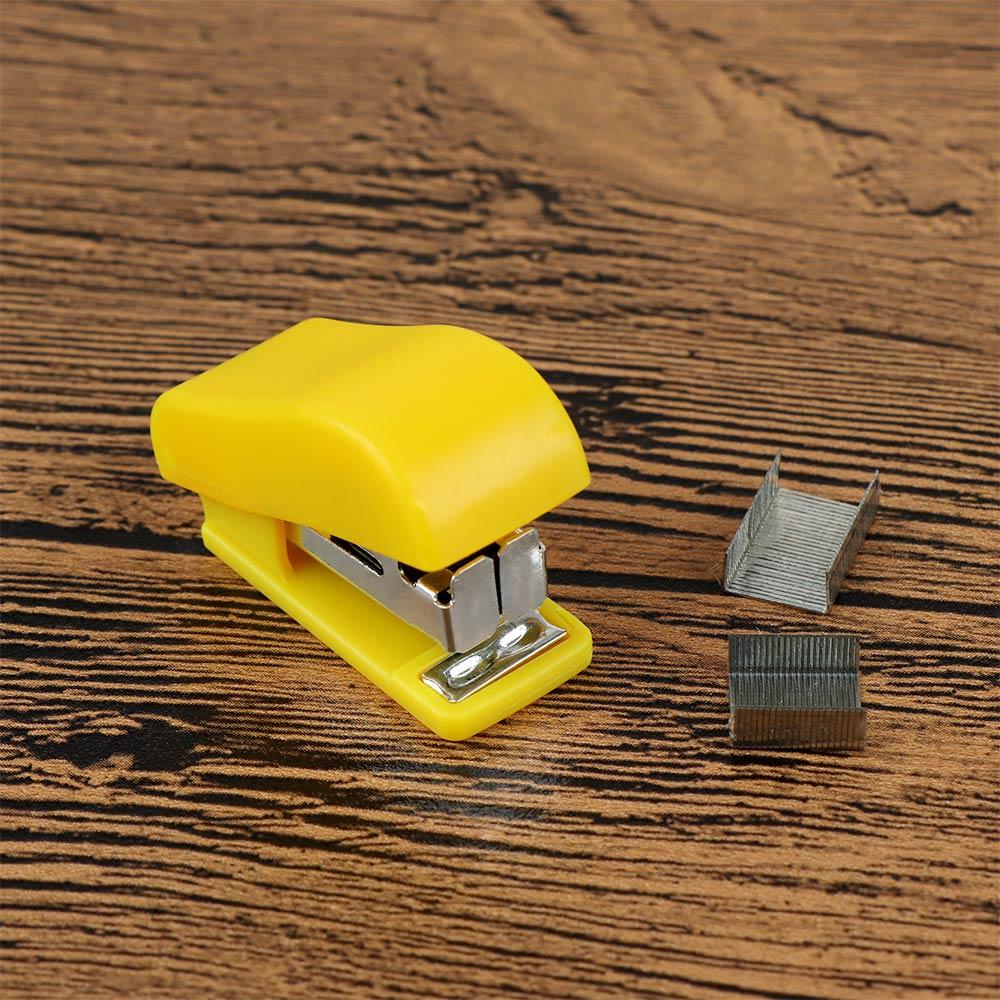 Mini Teacher Tool School Supplies Paper Binding Stapler Set Finisher Stationery