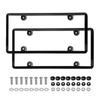 2 шт. Тонированные крышки номерного знака 2 шт. Тонированные щитки номерного знака автомобиля для камер штрафной стоянки с датчиком превышения скорости на красный свет
