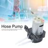 Garden Multi Functional Mini Right Angle 12V DC Peristaltic Liquid Pump Dosing Pump Hose Pump(Black