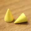 10sets 7*10mm Bullet Cone Colored Studs And Spikes For Clothes DIY Handcraft Garment Rivets For Leather Bag Shoes