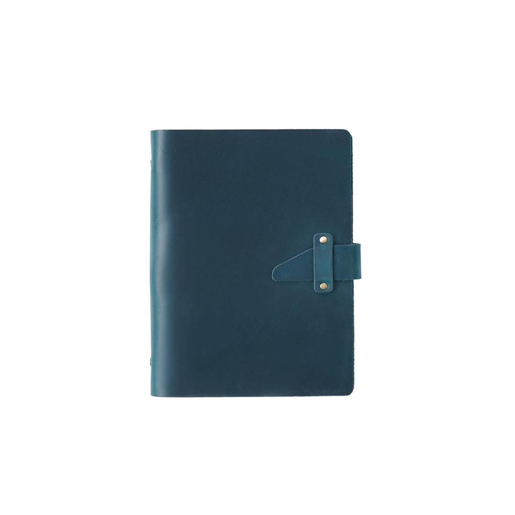 A5 Vintage Handmade European Style Notebook & A6 Diary, A7 Loose-Leaf Cowhide Notepad for Office and Business Use.