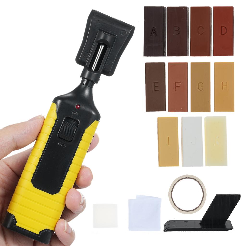 Комплект для ремонта деревянного пола Комплект для ремонта ламинированного винилового пола с 11 цветами Восстановление блока