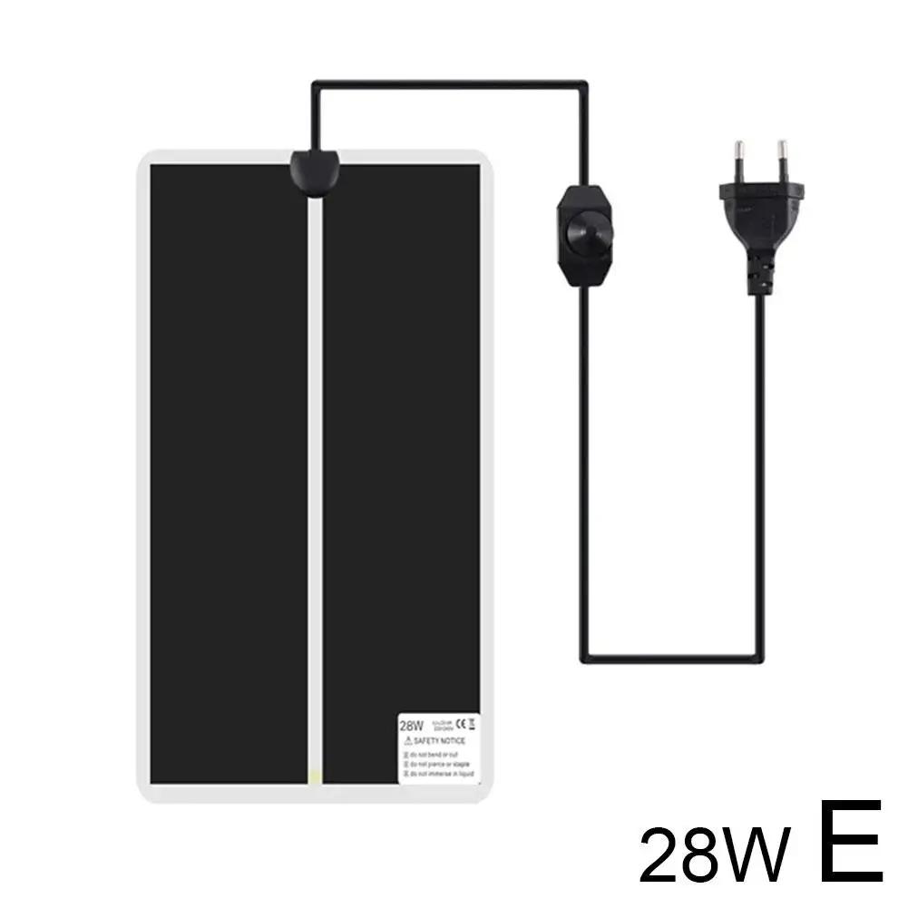 Грелка для рептилий с регулируемой температурой, зимнее отопление для рептилий, рогатый USB-нагреватель для домашних животных, лягушек и пауков, коврик для домашних животных Tortoi V3J7