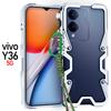 Zimon Luxury Armor Metal Aluminum Phone Bumper For Vivo Y500 Y400 Y300 Y200 Y78 Pro Cover Mechanical Purely Handmade Skull Case