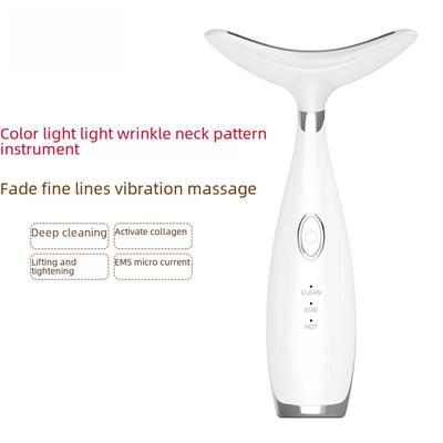 Массажер для шеи и косметическое устройство: Уменьшает мелкие морщины и подтягивает шею