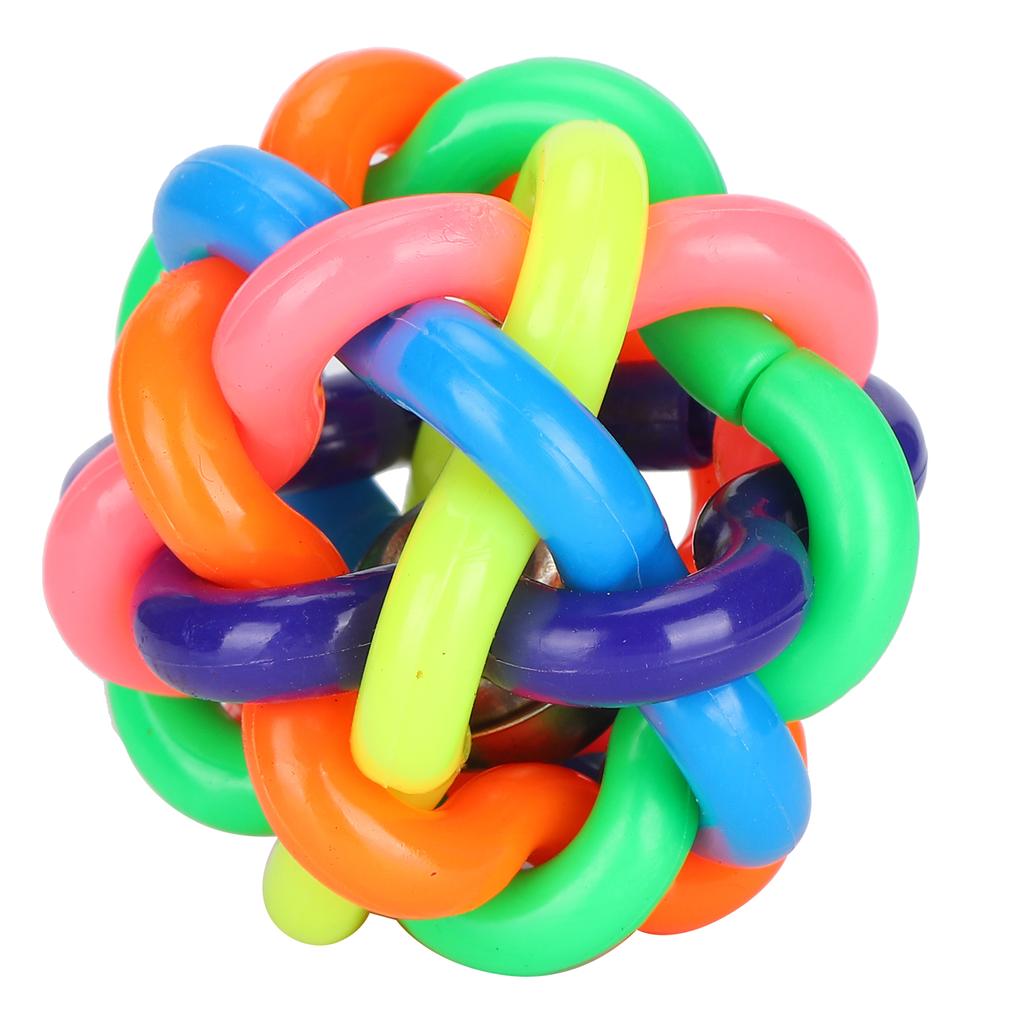 Питомец Голосовая Игрушка Собака Красочный Мягкий Колокольчик Прочные Игрушки для Жевания Игрушка для Маленькой Собаки Пищалки Средний 7,5 см 3 дюйма