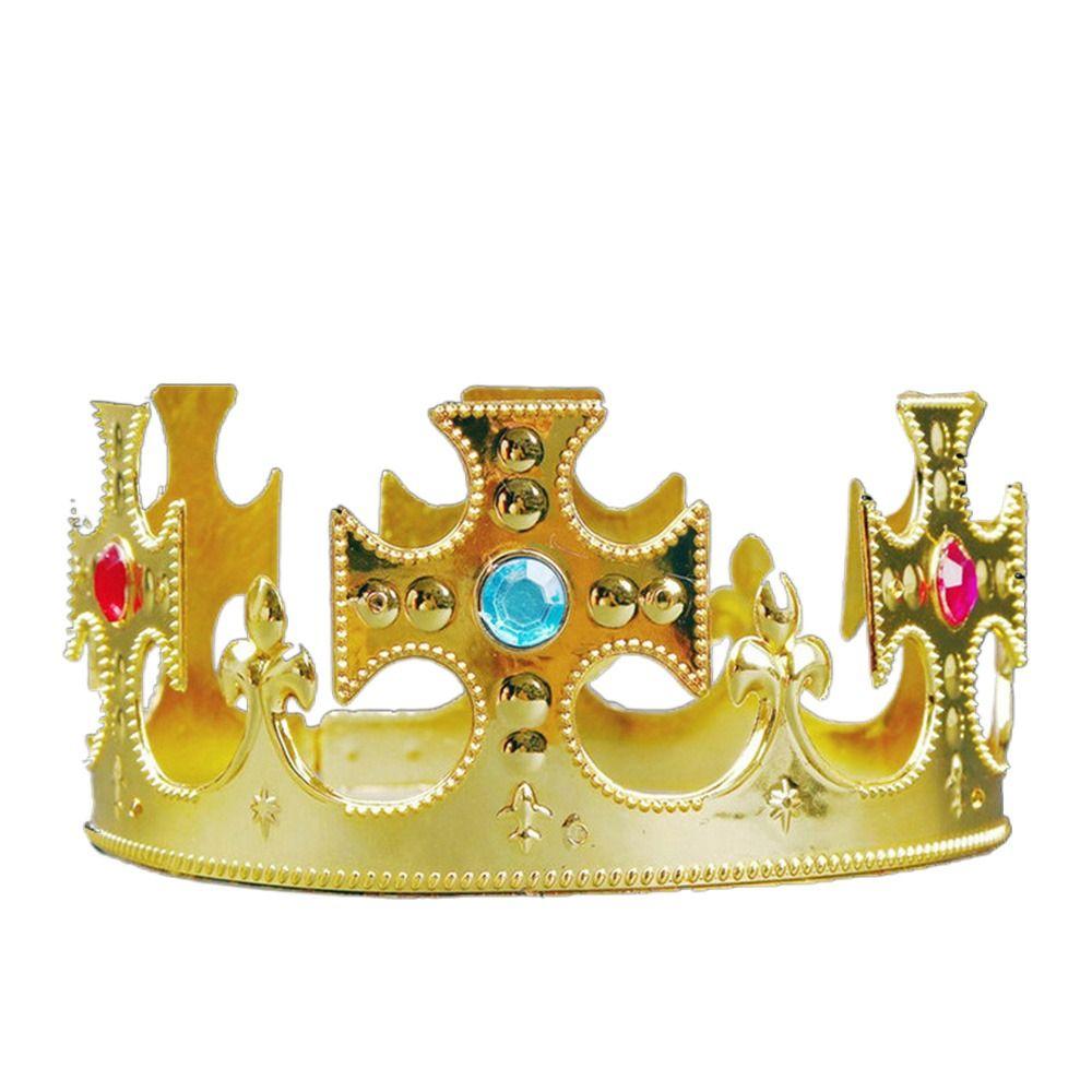 King'S Clothing Accessories Hairpin Nine Diamond Crown King'S Crown Princess Crown Circular Tiaras