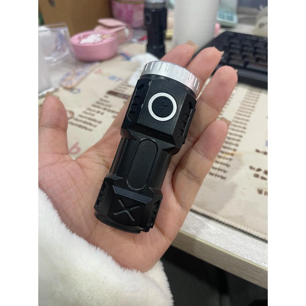 Высокое качество 4/6/8 * P35 светодиодный фонарик супер яркий перезаряжаемый USB свет водонепроницаемый с зажимом для кепки для пеших прогулок и кемпинга