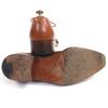 Отличные кожаные туфли Santoni Ограниченная серия Коричневая кожа Мужские 7.5 Б/у