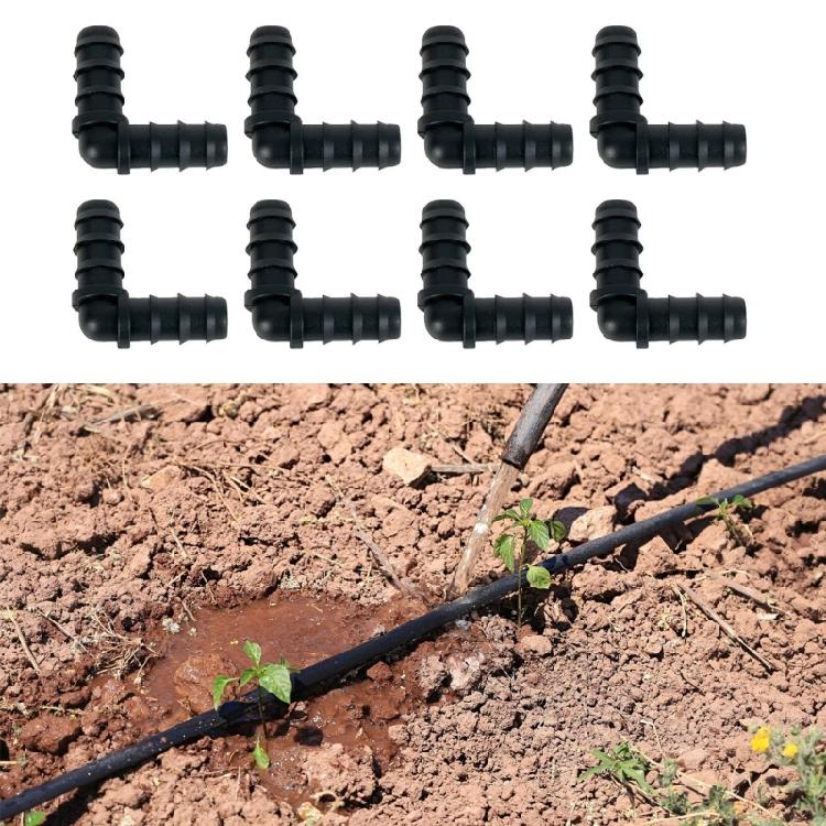 8 шт. Прямые фитинги для капельного полива, Ершовые фиксирующие соединители встык, 16 мм, для капельной ленты, трубок, спринклерных систем
