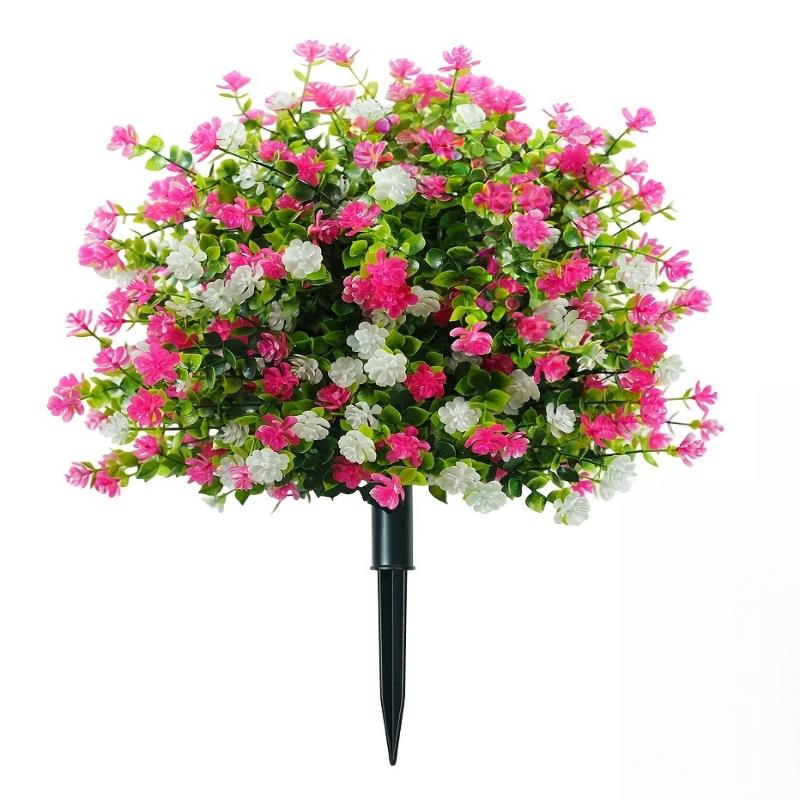 1Pcs Indoor Outdoor Eucalyptus Camellia Flower High Resistance to Fading for Long-term Use
