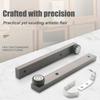 Aluminum Zinc Zinc Alloy Construction Invisible Installation Bookshelves  Silent Rotating Track