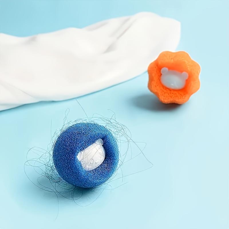 Bear Sponge Laundry Ball Lint Hair Remover Washing Machine Cleaning Ball Anti Tangle Cartoon Cleaner