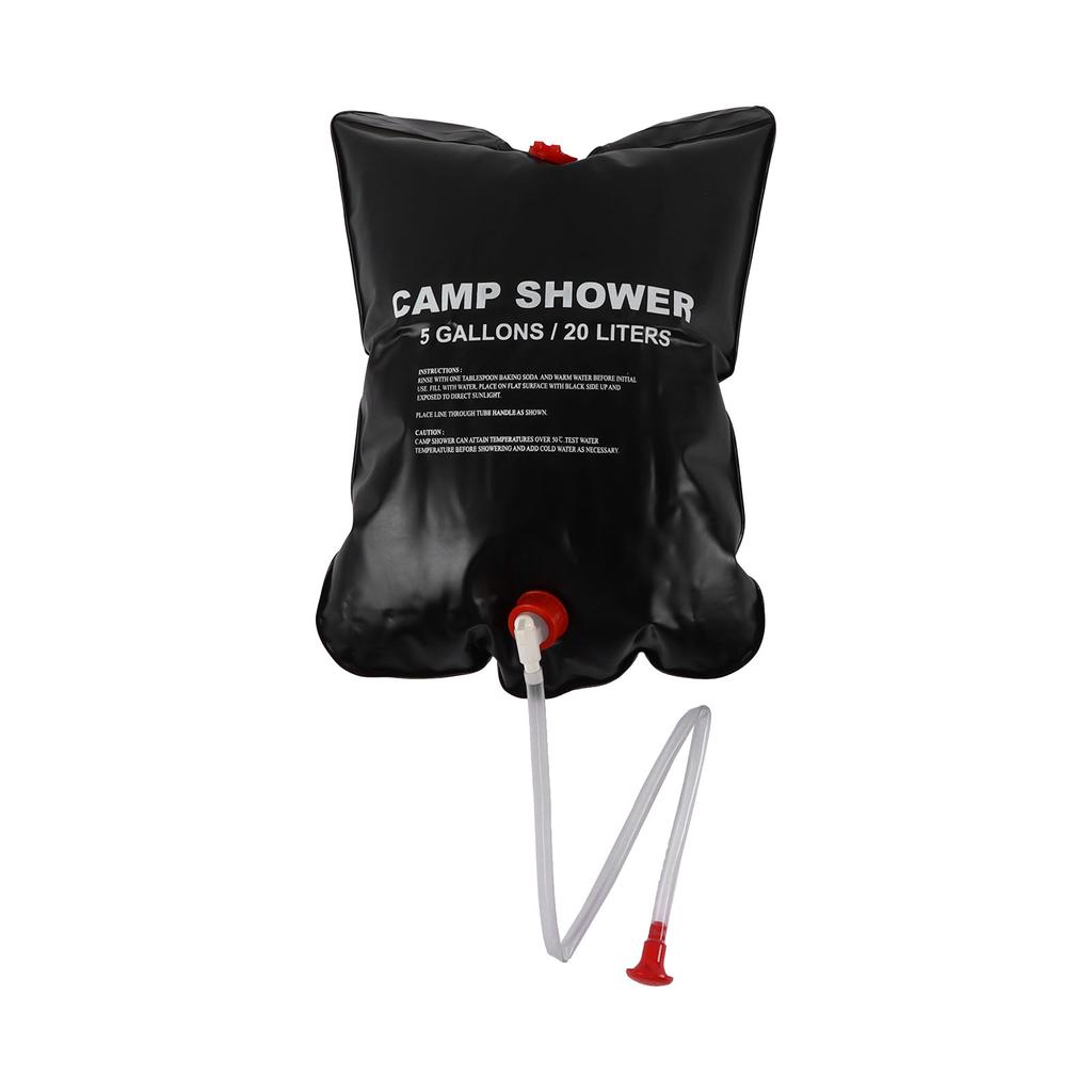 20 л Водный душевой мешок с солнечным подогревом Складной Портативный ПВХ Нагревательный мешок для ванны для кемпинга на открытом воздухе