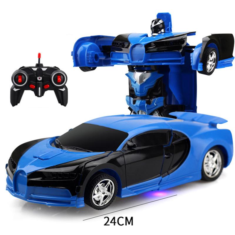 1:18 Remote Control Transforming Car Induction Transforming Robot Rc Car Children Racing Car Model