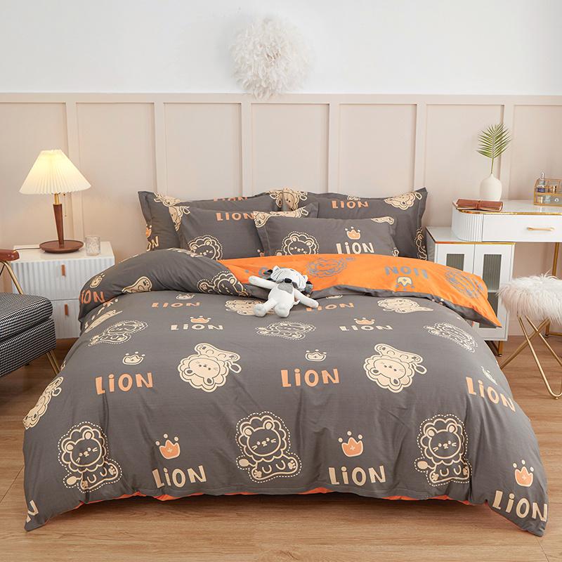 Комплект постельного белья с цветочным рисунком из 100% хлопка с узором в стиле сада, комплект постельного белья размера «queen size», пододеяльник с наволочками на все сезоны