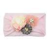 Ткань Сращивание Цветок Нейлон Головной Убор Детские Аксессуары Для Волос Детская Повязка На Голову Мягкая Детская Повязка На Голову Чулки Повязка На Голову