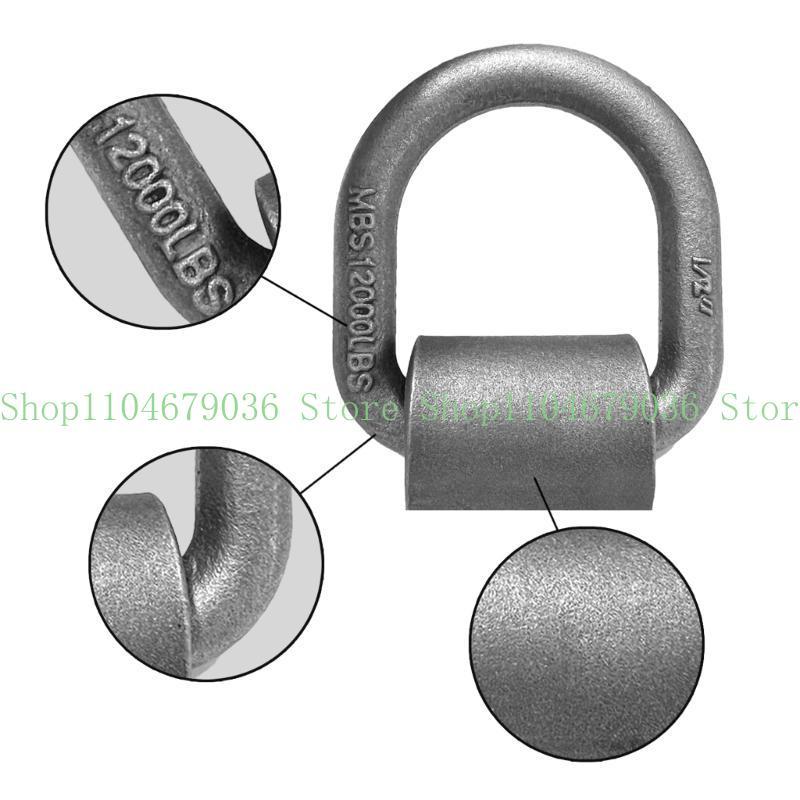 652F Weld on D Ring Flatbed Truck Trailer Tie Down Cargo Anchors Point Tiedown