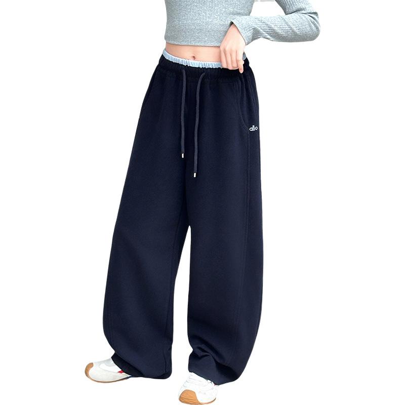 Спортивные брюки-палаццо для девочек - Весна/Осень 2025 Повседневные спортивные брюки для учениц начальной школы