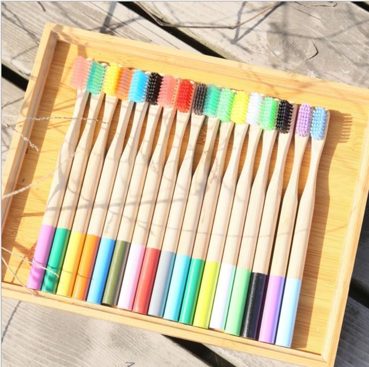 Eco-Friendly Bamboo Toothbrush Natural A03 Tooth Brush