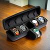 5 Slots Watch Travel Box Case, Watch Storage Organizer Box, Hardshell Watch Travel Case .