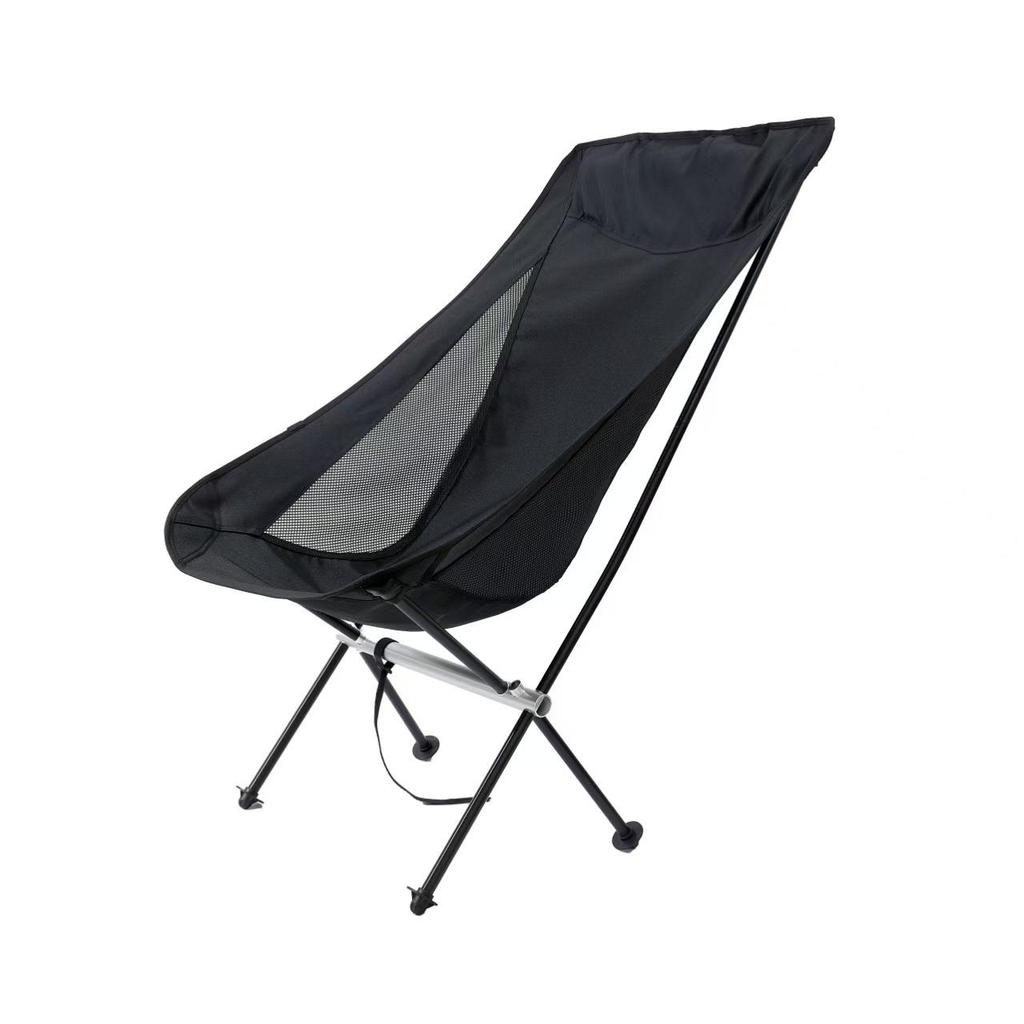 Портативный алюминиевый стул Moon: Уличное кресло-реклайнер для отдыха и пляжных мероприятий