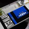 Inter Milan Theme Mouse Pad, Non Slip Rubber Base, Multifunctional Office & Home Decor, Perfect for Workspace Personalization.