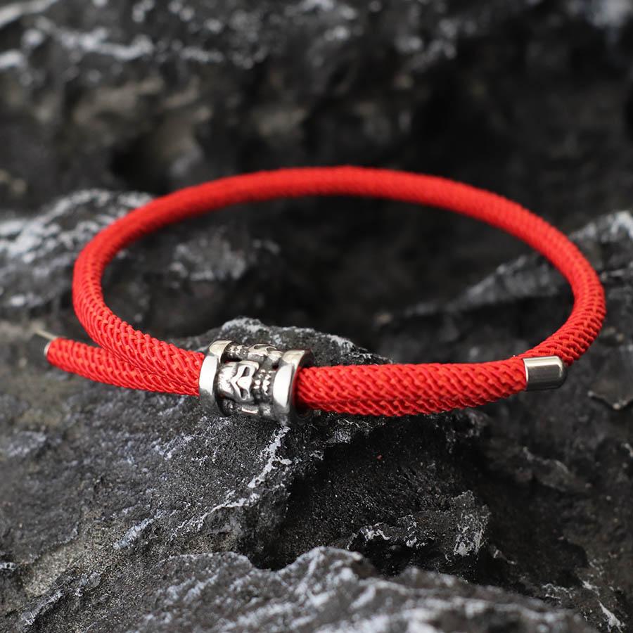 Простая мода из нержавеющей стали, регулируемая ручная веревка, ювелирные изделия серебряного цвета для мужчин и женщин, ювелирные изделия для рук, подарок, вечерние украшения
