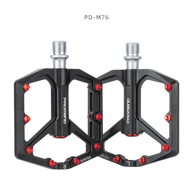 New Sanpeilin Aluminum Alloy Ultralight 3-Bearing Chromoly Spindle Non-slip for Mountain Bike Pedals for Road Bike BMX