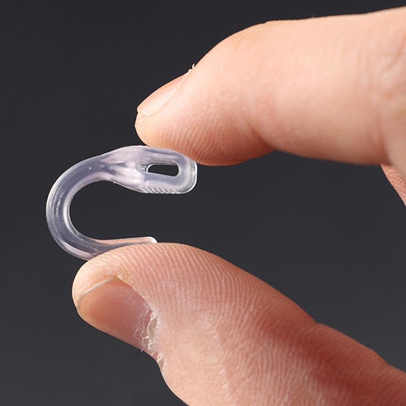 10 пар в наборе Силиконовые крючки для очков за уши Эластичные Нескользящие Заушники для очков Высококачественные Мягкие Фиксаторы для очков Набор