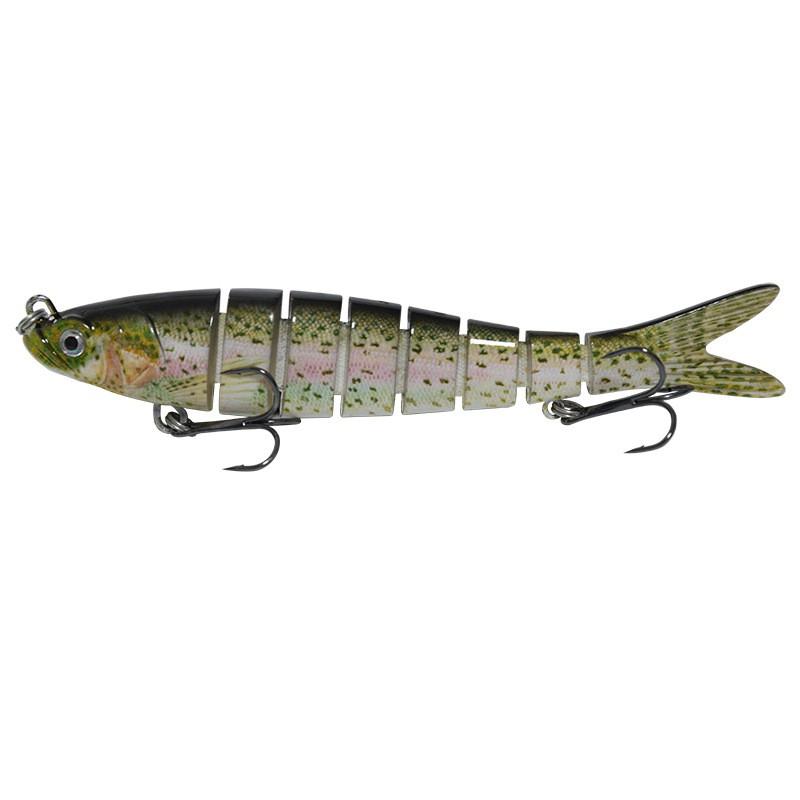 8-Section Bionic Jerkbaits Pike Bass Fishing Long Casting Sinking Hard Lure Set In Multiple Colors