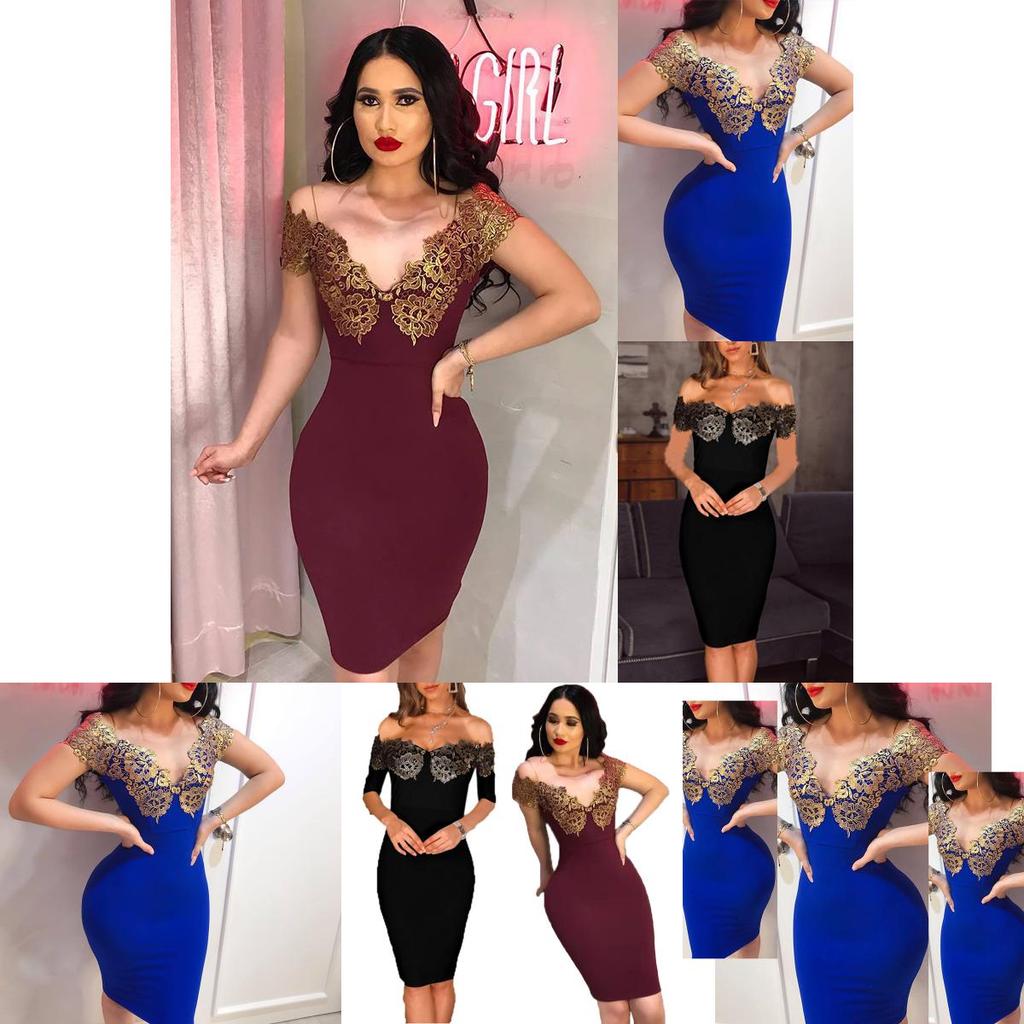 Потрясающее женское мини-платье бодикон с открытыми плечами, глубоким V-образным вырезом и открытой спиной для мероприятий