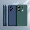 Liquid Silicone Rubber Shockproof Phone Case For Xiaomi Redmi Note 13 12 Pro 13ProPlus 12S K70E 13C Poco X6 Pro 5G 4G Soft Cover
