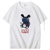 Lucky Charm Patchwork Fashion Graphic T Shirts Summer Cotton Short Sleeve Tshirt Harajuku Streetwear New Shirts And Tshirts