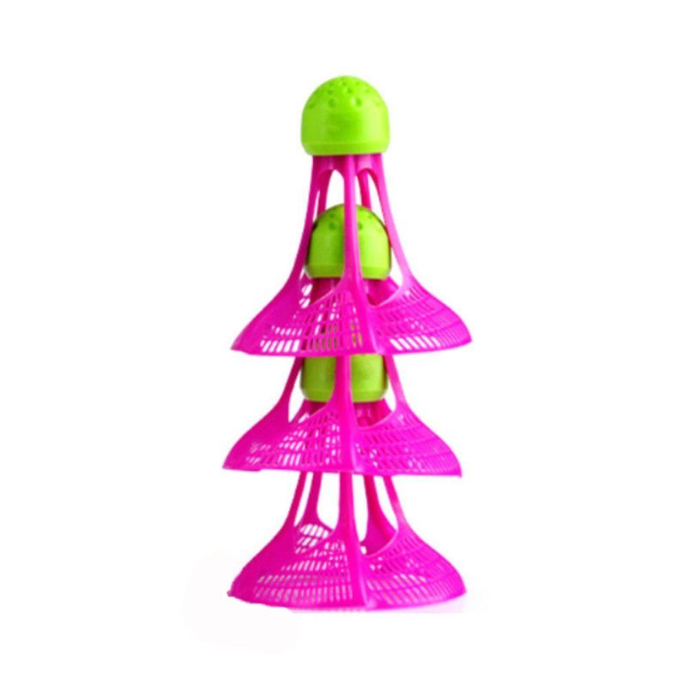 Спортивные товары Разноцветные тренировочные аксессуары Ветроустойчивый Ветронепродуваемый Волан для бадминтона