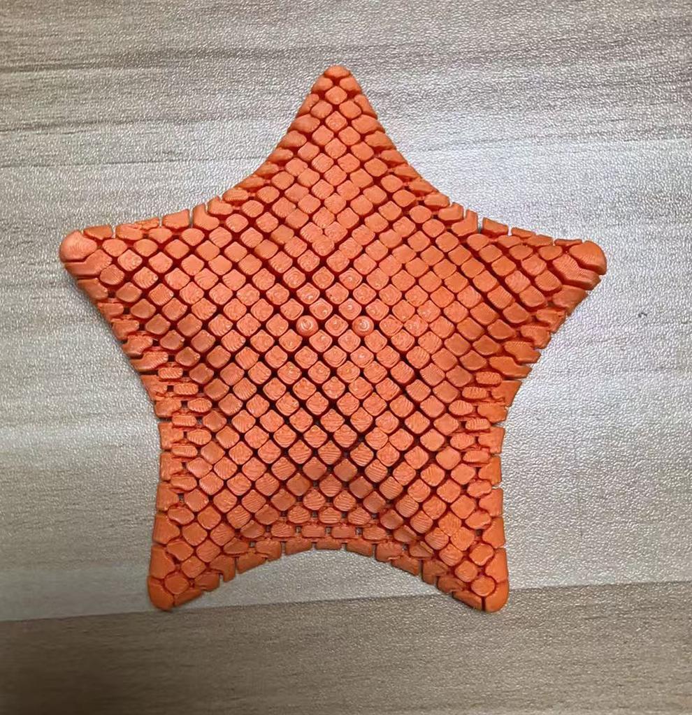 3D-печатная морская звезда, игрушка для снятия стресса, новинка для рабочего места, подарок для взрослых, защита от скуки, детская развивающая игрушка